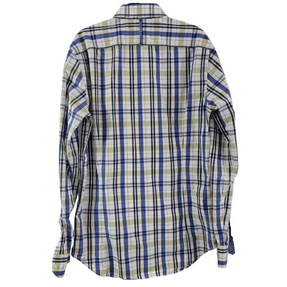 Banana Republic Soft Wash Tailored Slim Fit Men's Button Up L/S Shirt – Sma - Picture 3 of 14